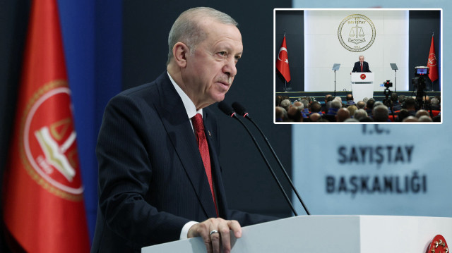 Cumhurbaşkanı Erdoğan Sayıştay'ın 163. kuruluş yıl dönümü programına katıldı.