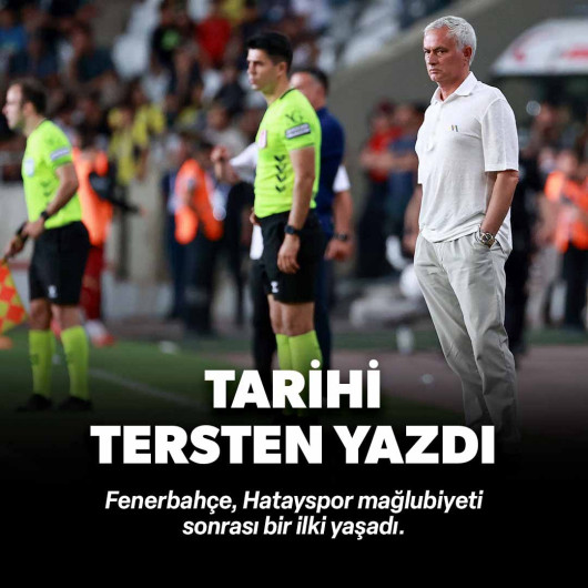 Mourinho tarihi tersten yazdı: Fenerbahçe tarihinde bir ilk yaşandı!