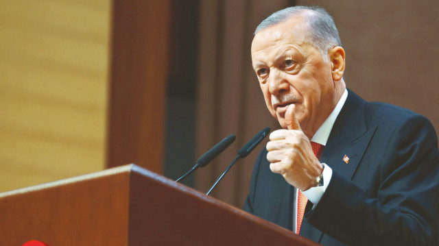 Cumhurbaşkanı Recep Tayyip Erdoğan.