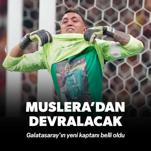 Muslera'dan devralacak: İşte Galatasaray'ın yeni kaptanı