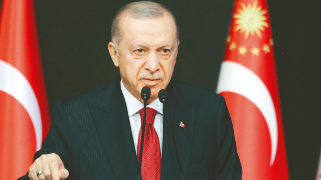 Cumhurbaşkanı Recep Tayyip Erdoğan.