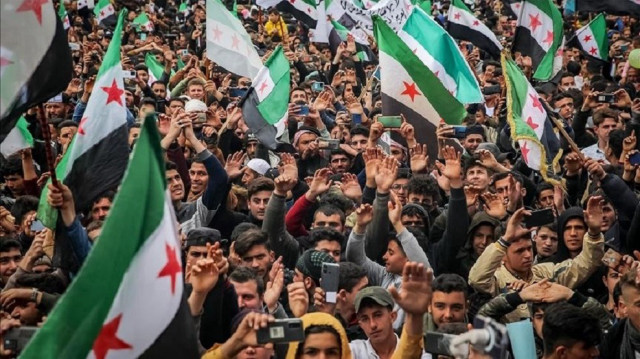 دمشق.. مظاهرة للتضامن مع غزة والتشجيع على المقاطعة