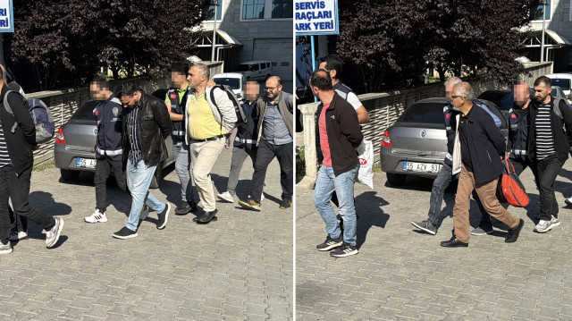 Sağlık kontrolünden geçirilen 7 şüpheli, adliyeye sevk edildi.