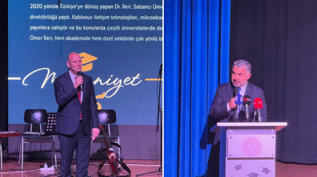 RTÜK Başkanı Ebubekir Şen ve AK Parti Genel Başkan Yardımcısı Ömer İleri, 45 ülkeden gelen uluslararası öğrencinin de olduğu Uluslararası İmam Hatip Lisesi'nin mezuniyet törenine katıldı.