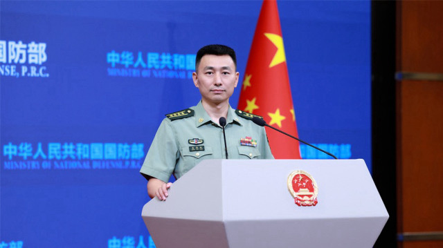 Zhang Xiaogang, porte-parole du ministère chinois de la Défense nationale.