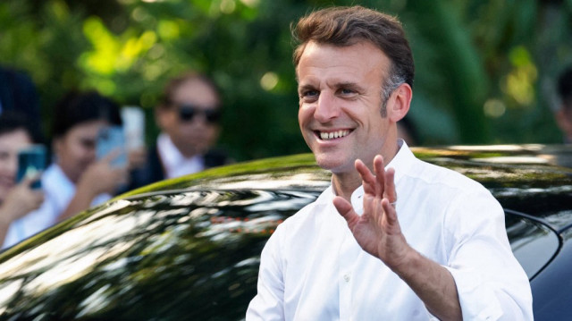 Le président français Emmanuel Macron