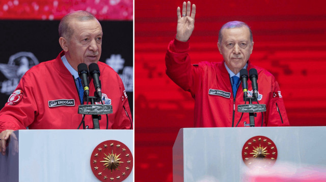 Cumhurbaşkanı Erdoğan, TEKNOFEST KKTC Ödül Töreni'ne katıldı.