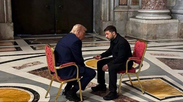 زيلينسكي: لقائي مع ترامب بالفاتيكان كان الأفضل