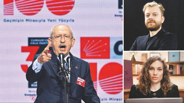 Kemal Kılıçdaroğlu, Emrah Gülsunar, Nevşin Mengü.