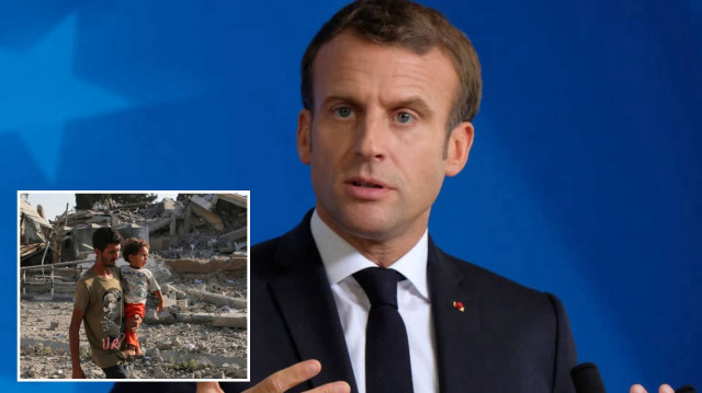 Fransa Cumhurbaşkanı Emmanuel Macron, katıldığı Shangri-La Diyaloğu'nda Gazze'ye ilişkin ateşkes ile ilgili konuştu.