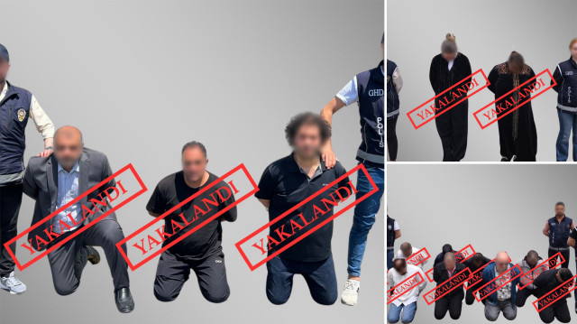 6 ilde düzenlenen operasyonlarda Interpol tarafından aranan 23 şüpheli yakalandı.