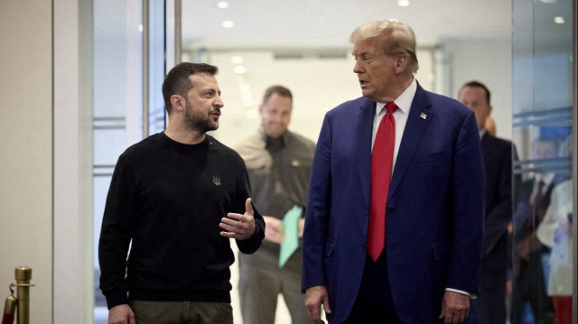 Владимир Зеленский и Дональд Трамп.