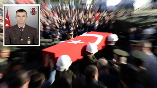Uzman Çavuş Önder Özen'in yapılan tüm müdahalelere rağmen kurtarılamayarak şehit olduğunu açıkladı.