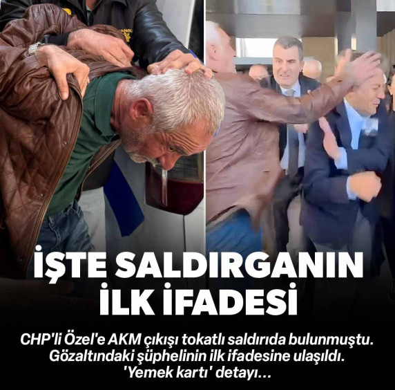 İşte saldırganın ilk ifadesi
