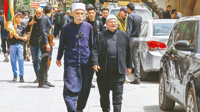 Şam’da gerilimin yaşandığı Cermana’da Dürzi ve Hristiyanlar yaşıyor.