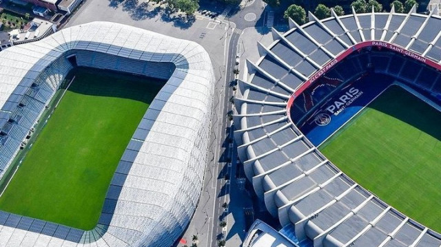 Dünyanın birbirine en yakın stadyumları: Jean-Bouin ile Parc des Princes