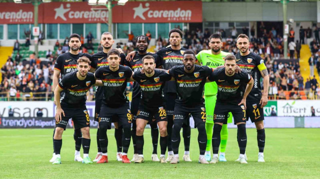 Kayserispor'un Alanyaspor maçındaki 11'i