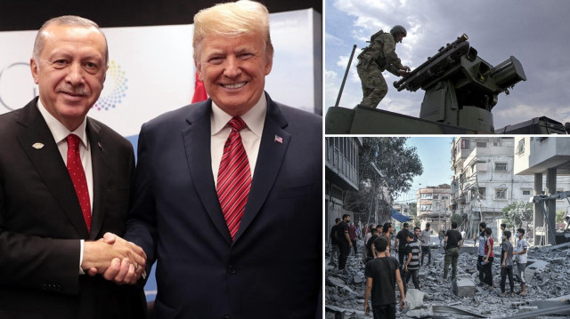 Erdoğan ile Trump'ın görüşmesinde savunma sanayii alanındaki işbirliği ile İsrail'in Gazze'ye yönelik saldırıları ana gündem maddesi oldu.