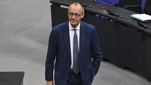 German Conservative leader and Chancellor-designate Friedrich Merz