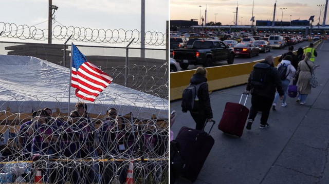 ABD, ülkelerine dönmek isteyen düzensiz göçmenlere bin dolar verecek.