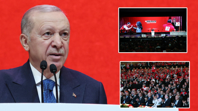 Cumhurbaşkanı Erdoğan Türk Kızılay Genel Kurulu'na katıldı.