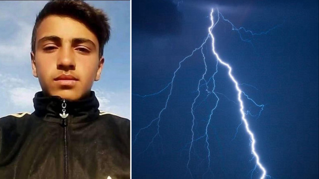 Yıldırım isabet eden Ardahanlı genç Barış Aydın hayatını kaybetti