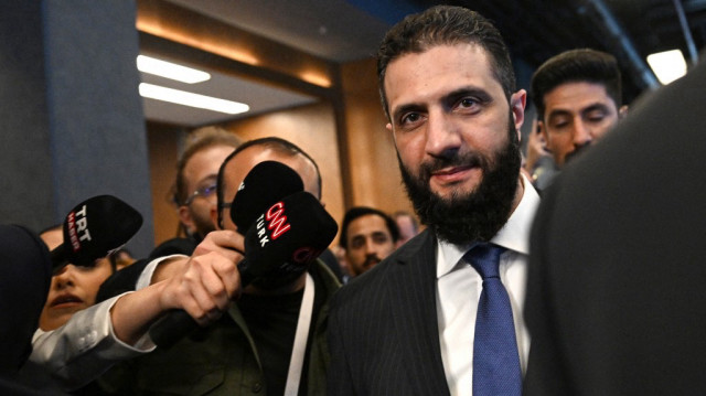 Le président syrien Ahmed al-Charaa