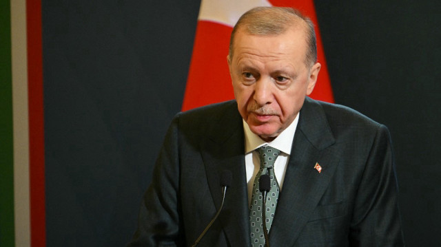 Le président de la République de Türkiye, Recep Tayyip Erdoğan