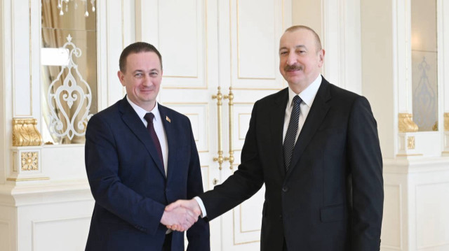 Ильхам Алиев принял премьер-министра Беларуси.