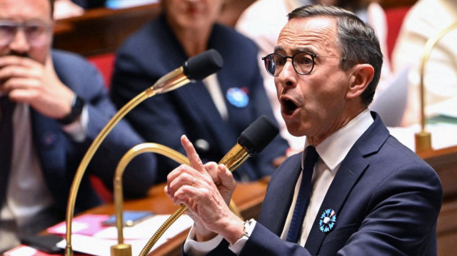 Le ministre français de l’Intérieur, Bruno Retailleau