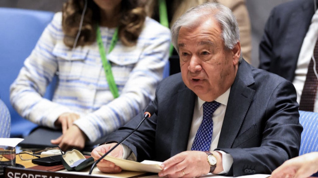 Le Secrétaire général de l’ONU, António Guterres