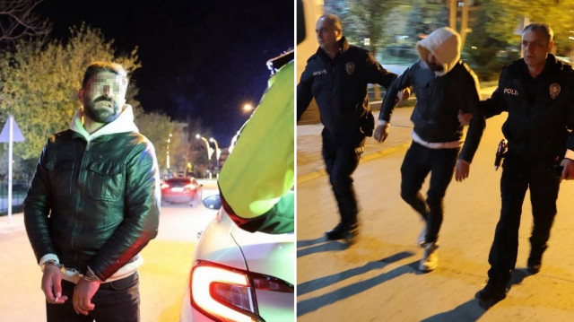 İhtara uymayan sürücü motosikletle kaçarken polis ekibi de şahsı takip etti