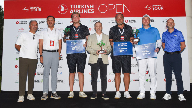 Golf tutkunları Belek'te bir araya geldi.
