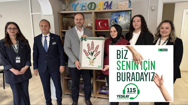 Yeşilay Genel Başkanı Dinç, Tekirdağ'da Yeşilay Danışmanlık Merkezi'ni ziyaret etti