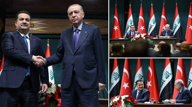 Cumhurbaşkanı Erdoğan ve Irak Başbakanı Sudani, ortak basın toplantısında güçlü ikili ilişkilere vurgu yaptı.