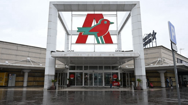 Un supermarché Alcampo du groupe Auchan à Alcorcon en Espagne. 