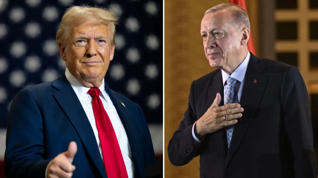 ABD Başkanı Donald Trump, Cumhurbaşkanı Recep Tayyip Erdoğan.