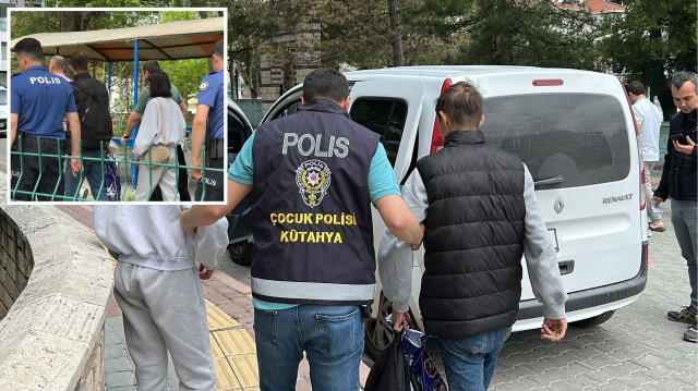 Burdur'da ailelerin kayıp başvurusunda bulunduğu M.E. (15) isimli kız ile arkadaşı O.İ. (16) taksiyle geldikleri Kütahya'da bulundu. 