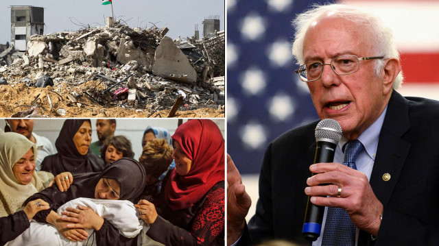 ABD'li Senatör Bernie Sanders.
