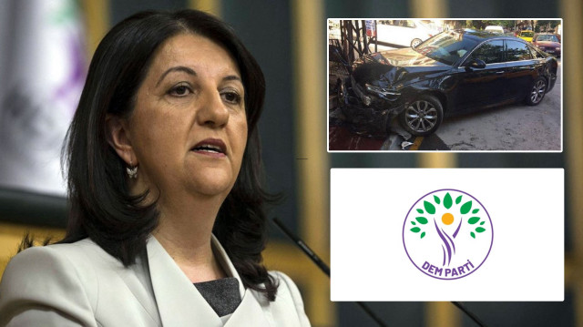 Pervin Buldan kaza geçirdi.