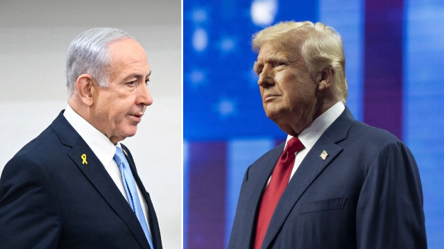 İsrail Başbakanı Binyamin Netanyahu, ABD Başkanı Donald Trump.