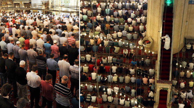 Cuma namazı bu haftada büyük bir katılımla kılınacak. 