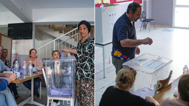 İzmir'de seçmenler muhtarlık seçimi için sandığa gitti