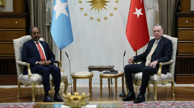 أردوغان يبحث مع رئيس الصومال العلاقات الثنائية وقضايا إقليمية