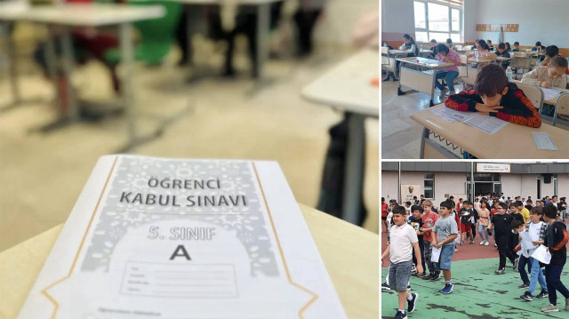 Öğrenciler Proje İmam Hatip Okullarının sınavlarına girerek kabul bekliyor.
