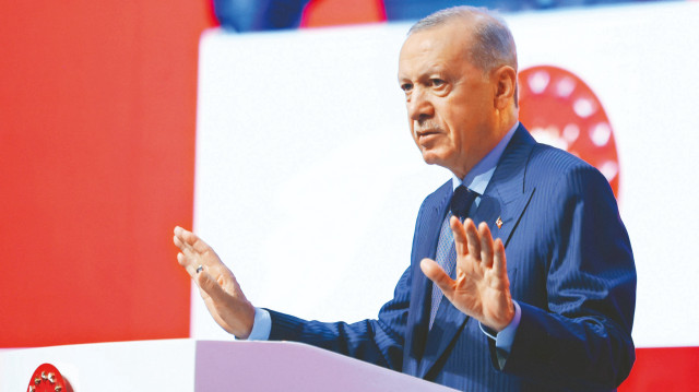 Cumhurbaşkanı Recep Tayyip Erdoğan.