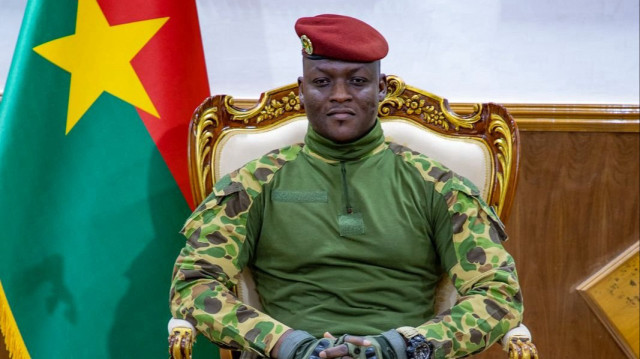 Le Président de la Transition au Burkina Faso, le Capitaine Ibrahim Traore.