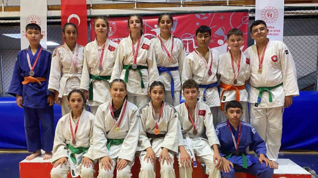 Salihlili judocuların yıldızı bu kez Manisa’da parladı