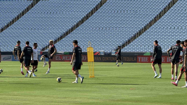 A Milli Takım Meksika maçı öncesi Chapel Hill’de sahaya çıktı