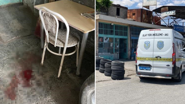 Dengesini kaybederek sandalyeden düşen vatandaş düşmenin etkisi ile kafasını yere çarptı.
